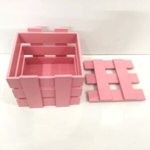 Birthday gift box with lid