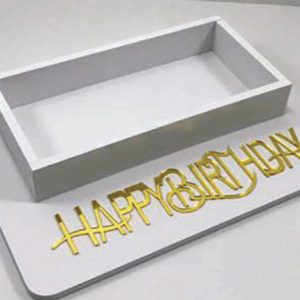 Birthday gift tray