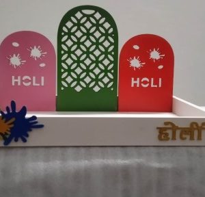 Holi gift tray