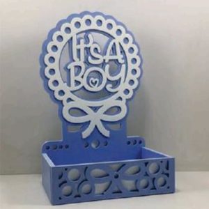 Baby birth announcement tray