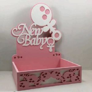 Baby birth announcement tray